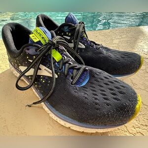 Brooks Glycerin 17 Black Running Shoes 1102961D069 Men’s Size 8.5 Super Clean
